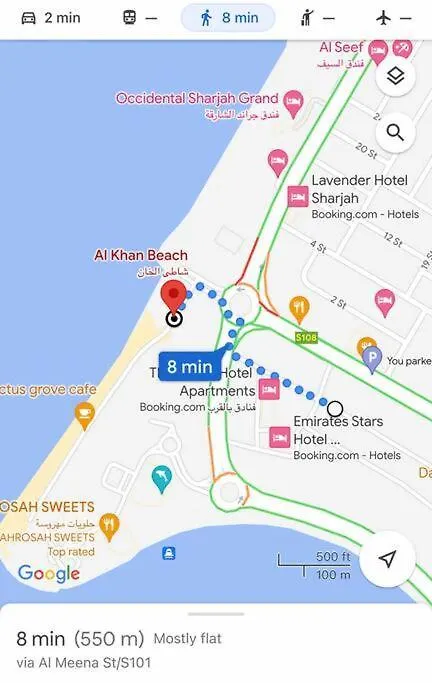 Apartment Lovely Rental Studio In Sharjah Near To Beach